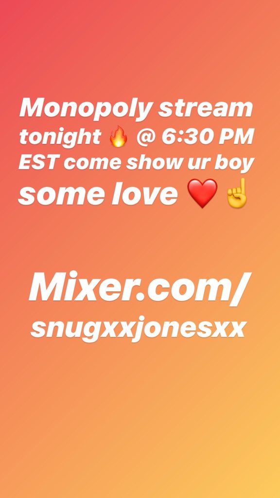 SnugTV's tweet photo. Come by say hey!! ๐ weโd love to have you! New to Twitter so hot that follow and come on by! #Snugnation #GetSnugged #Mixerstreamer #Watchmixer #mixerstreamersunite #fortnite #apex #bo4 #gamer #xb1 #esports #fps #twitchtv #networker #nextup #ninja #shroud #gfuel #partnergrind https://t.co/06hbfm4dcn