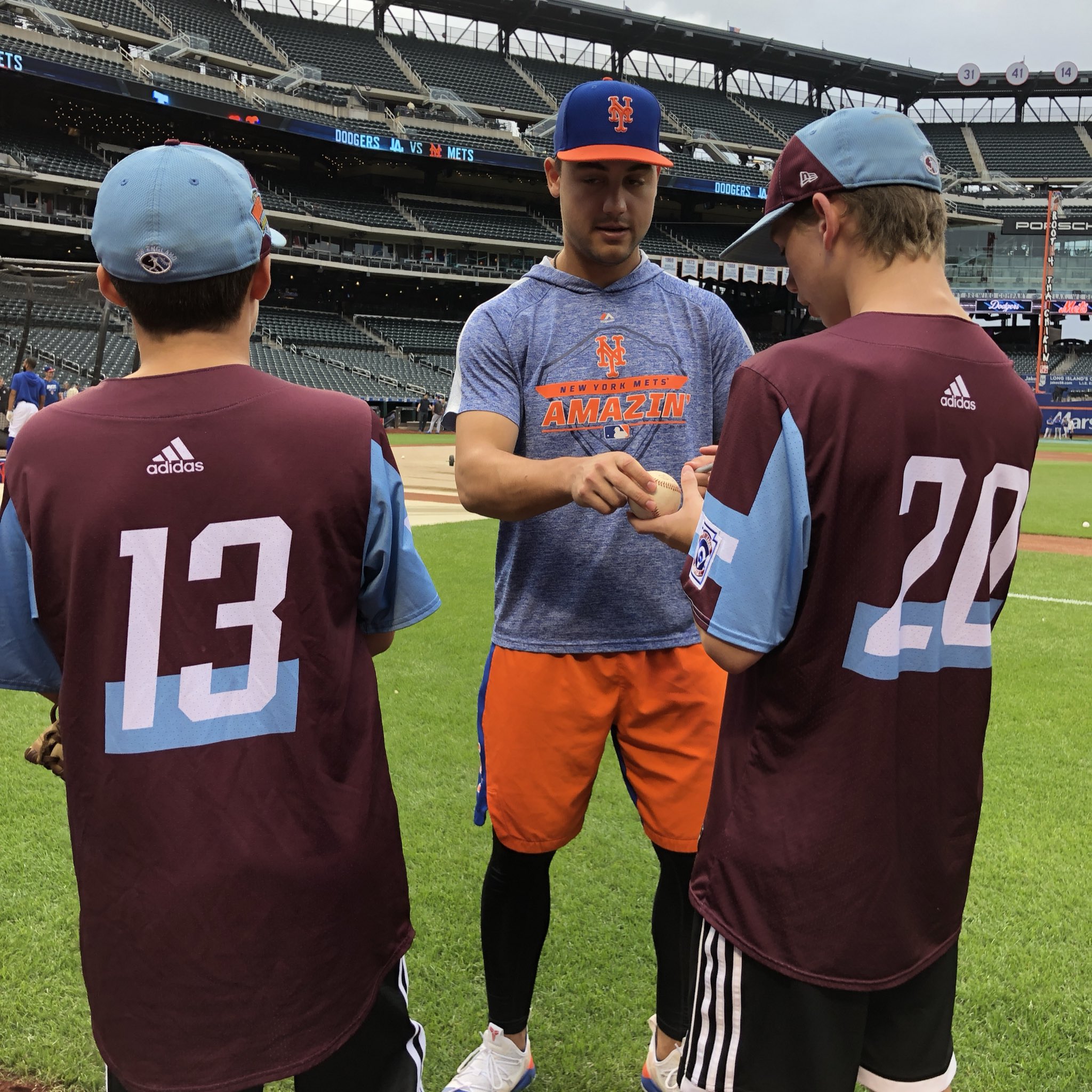 New York Mets on Twitter "Big league dreaming! The Rhode Island LLWS