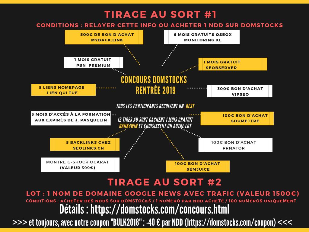 Découvrez les noms de domaine expirés avec #Domstock <a href="/onlinestratfr/">David Chelly</a>