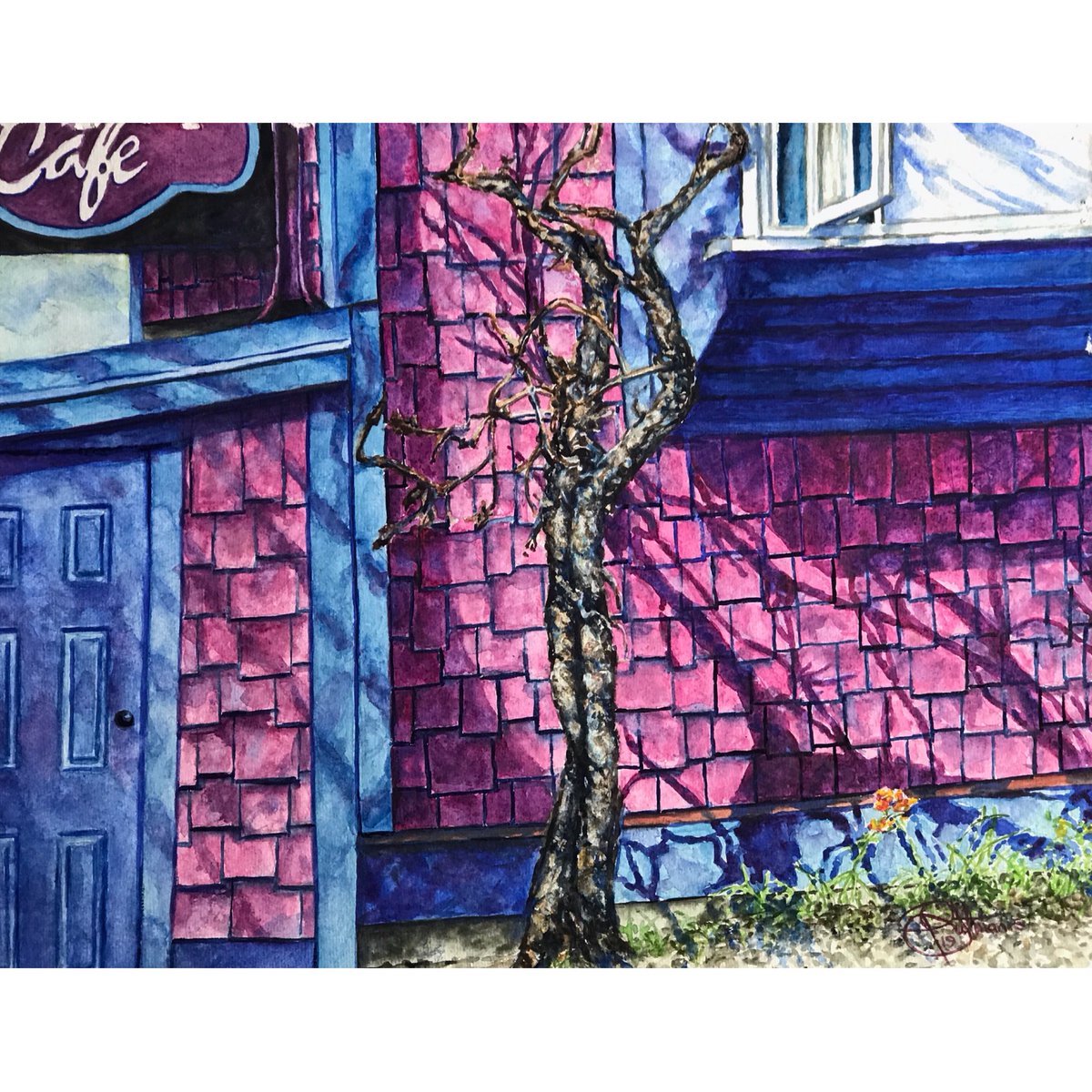 PeterGutmanis's tweet photo. New work: “Gina’s”
*
*
*
#painting #watercolour #art #ginasmexicancafe #restaurant #newwork #nanaimo #petergutmaniswatercolour #vancouverisland #watercolor #canadianart #fromthestudio @GinasMexican https://t.co/IGoHl6ih8y
