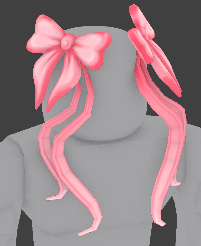 Long Flowy Pink Hair - Roblox