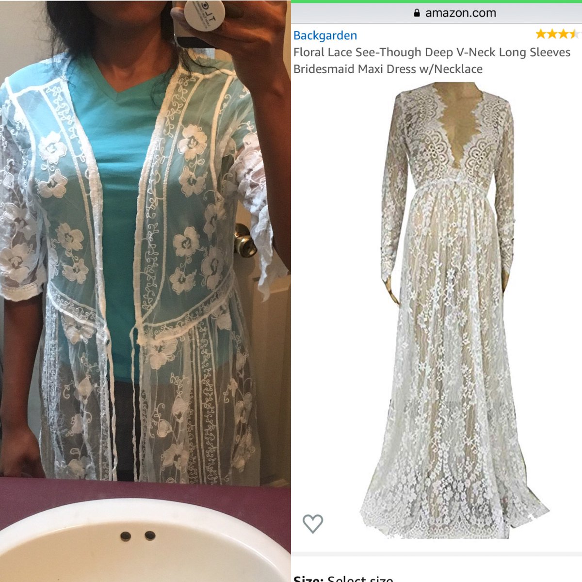 Working on my wardrobe for my next music visual and this is NOT what I ordered. <a href="/amazon/">Amazon</a>