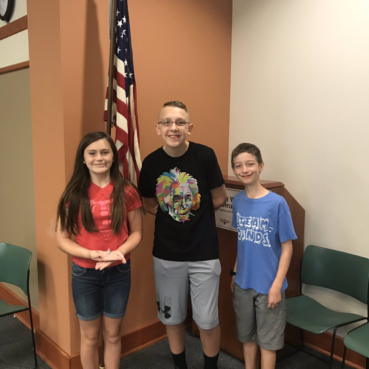 T_tasticTaylor's tweet photo. Tatum,Travis and Brayton represented STEAM Middle School at the North Tx Junior Optimist Convention. @STEAM_MS @Junior_Optimist https://t.co/5pTlv4L94L