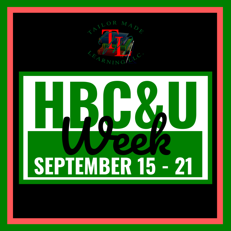 TMLearn's tweet photo. This week we celebrate HBC&amp;U Week which stands for Historically Black Colleges and Universities.  These are institutions of higher education in the United States that were established before 1964 with the intention of serving the black community. https://t.co/fmuPpy747N