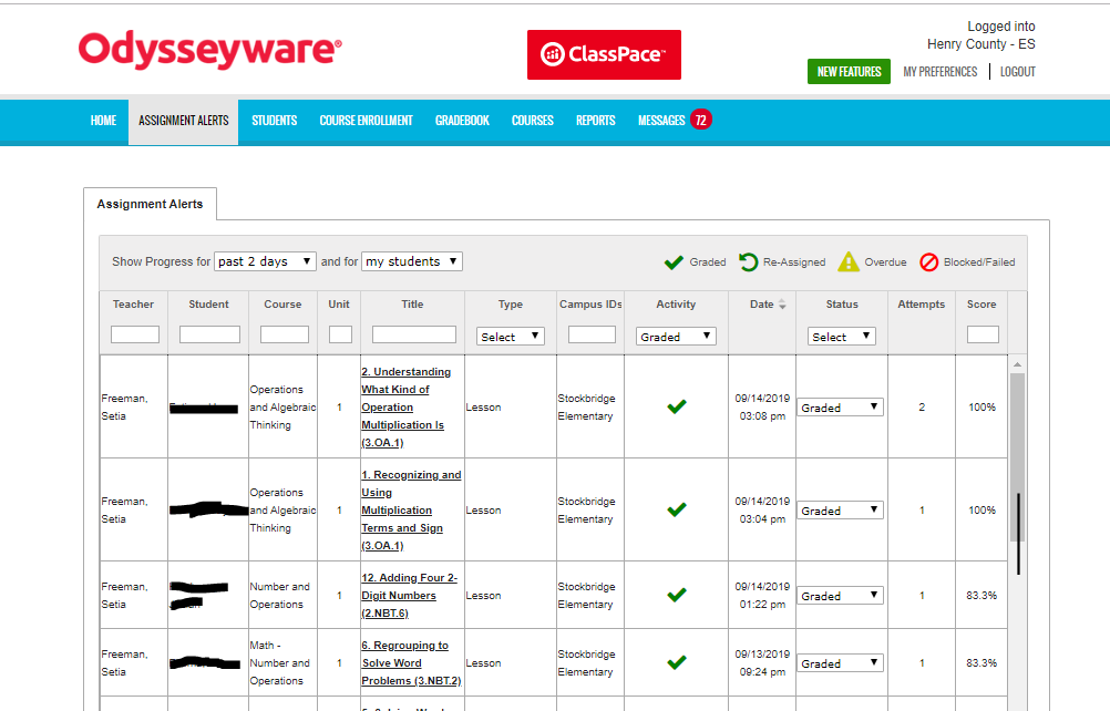 FreesEdWorld's tweet image. The thirst is real this year! I logged on by chance and found several students have been voluntarily working on the WEEKEND to complete their @Odysseyware learning paths.  🥰 Check out those time stamps! @SESGiftedPaws 

#SimplyExceptionalStudents
#ExpectCommitment