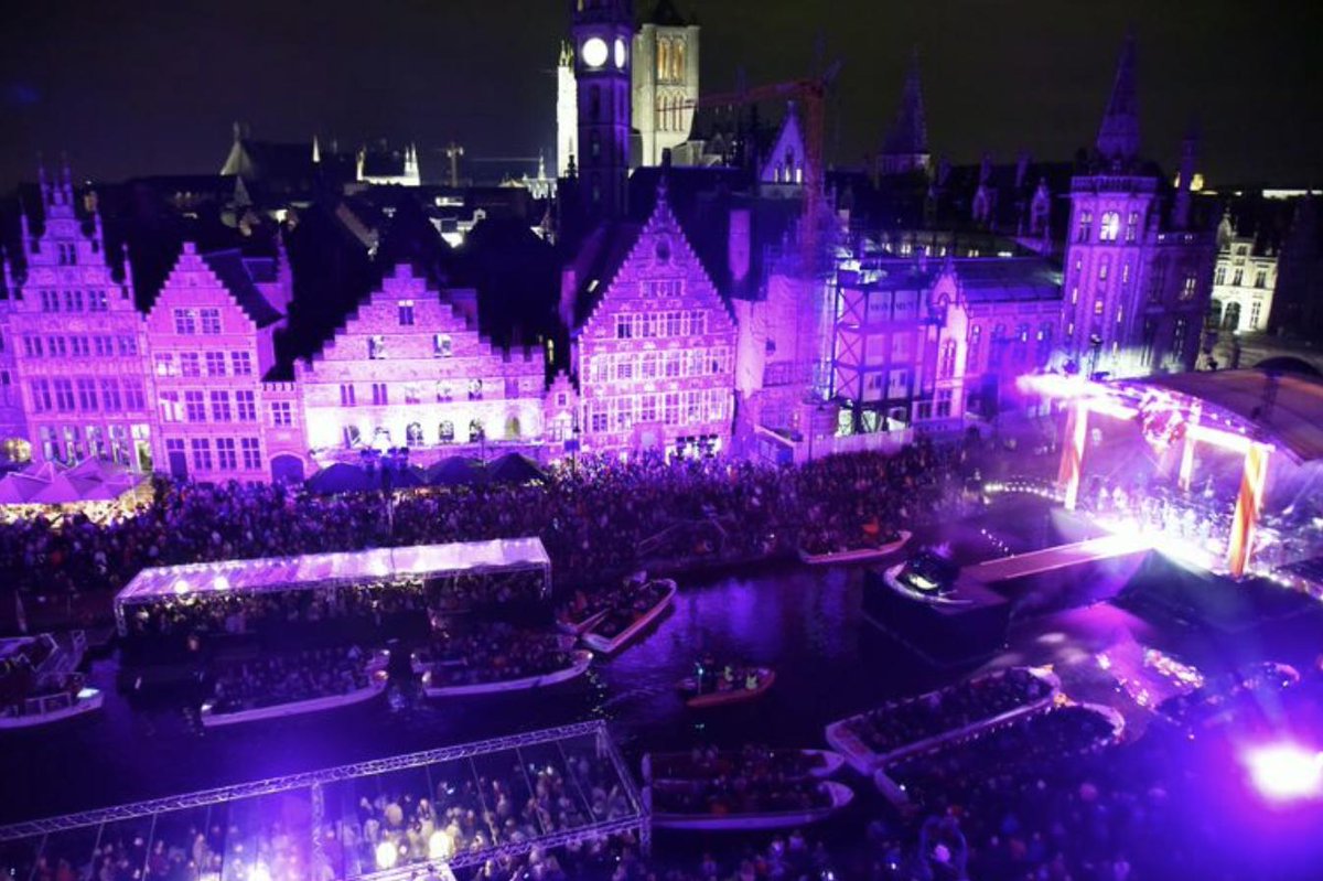 Vandaag schitterende Odegand beleefd mt dank à Veerle Simons en hr team #festivalvanvlaanderen. Ht nieuwe concept mt de routes is zr geslaagd. Houden zo! Erg genoten van Musica Temprana en hun Misa Criolla in de kathedraal. Het traditionele vuurwerk bekroonde de schitterende dag.