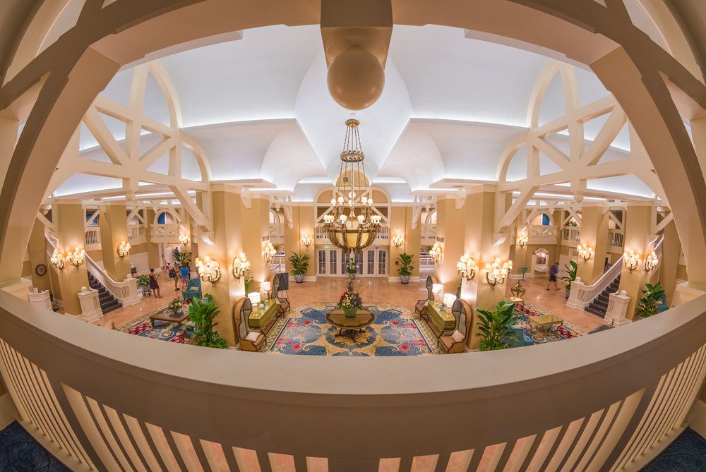 Crescent Lake--the best resort area at Walt Disney World.