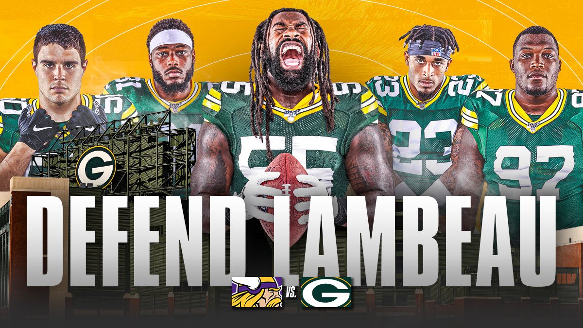 packers's tweet photo. Tomorrow. 
Our house. 

#MINvsGB | #GoPackGo https://t.co/058RaqHXys