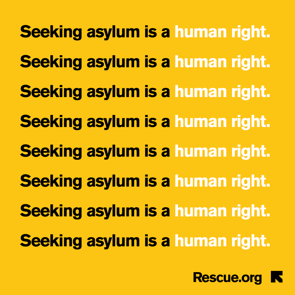 People arriving at the U.S. border have the right to request asylum without being criminalized, turned back, or separated from their children. Here are the facts—and RT to spread the truth: bit.ly/2UQSqKf