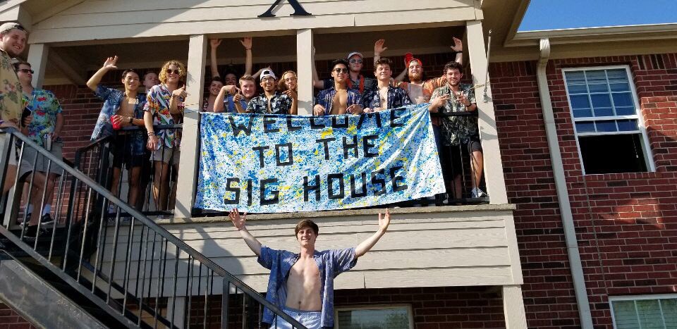 SigmaChiETX's tweet image. Welcome home boys. #Fall19