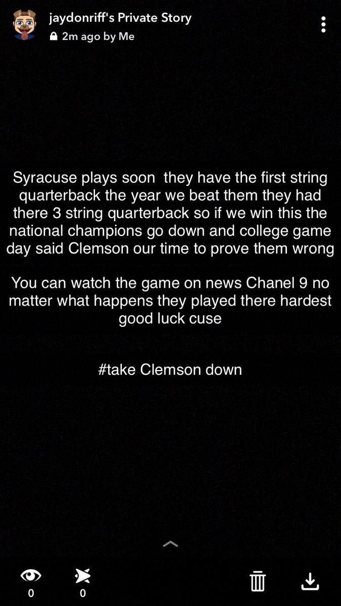 JaydonRiffle's tweet photo. Watch the game should be a good one https://t.co/sP06miHnLT