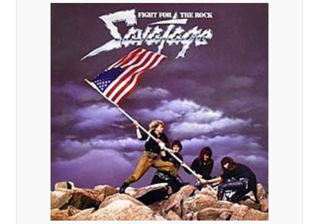  #Savatage - Fight for the Rock 6/101986Their “Turbo”.The band hates this album, though possibly unfair - the label forced their hand in wanting radio friendly tunes. There’s even 2 AOR covers. Title track is cool. Hmm.OH! There is at least one diamond in the rough: Hyde.