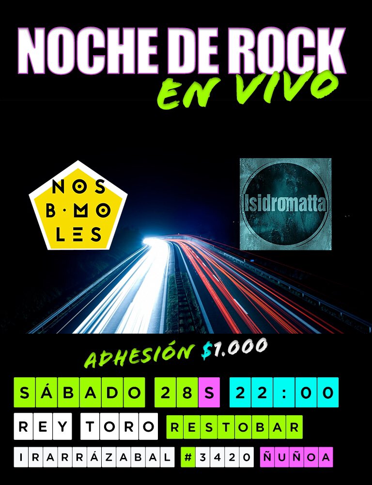 YA CHIQUILLOS, junto a los bacanes de <a href="/IsidromattaRock/">Isidromatta Indie Rock</a> tenemos fecha para este 28S a partir de las 22:00 en <a href="/ReyToroNunoa/">Rey Toro Ñuñoa</a>, a $1.000 pesitos, no se lo pierda por nada!!!!
