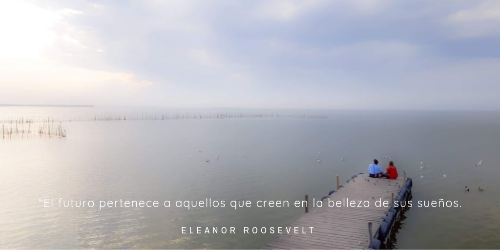 Plus411's tweet image. "El futuro pertenece a aquellos que creen en la belleza de sus sueños". - Eleanor Roosevelt 1884-1962