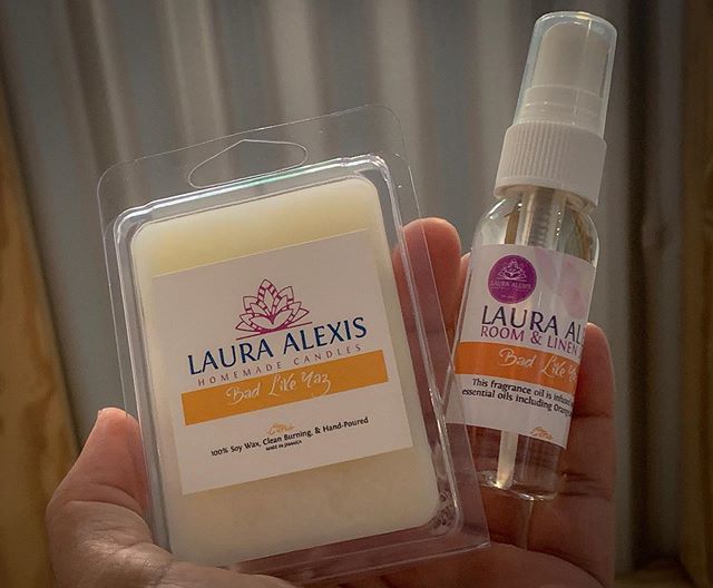 lauraalexis's tweet photo. ‘Bad Like Yaz’ a unique citrus blend of orange, grapefruit and tangerine. All our products are, hand poured right here in Kingston, Jamaica
.
.
.
.
.
#love #soywax #soycandles #smallbusiness #easter #interiordesign #candle #party #home #family #candleadd… https://t.co/v7iBmQoDSP https://t.co/VUXyX6592k