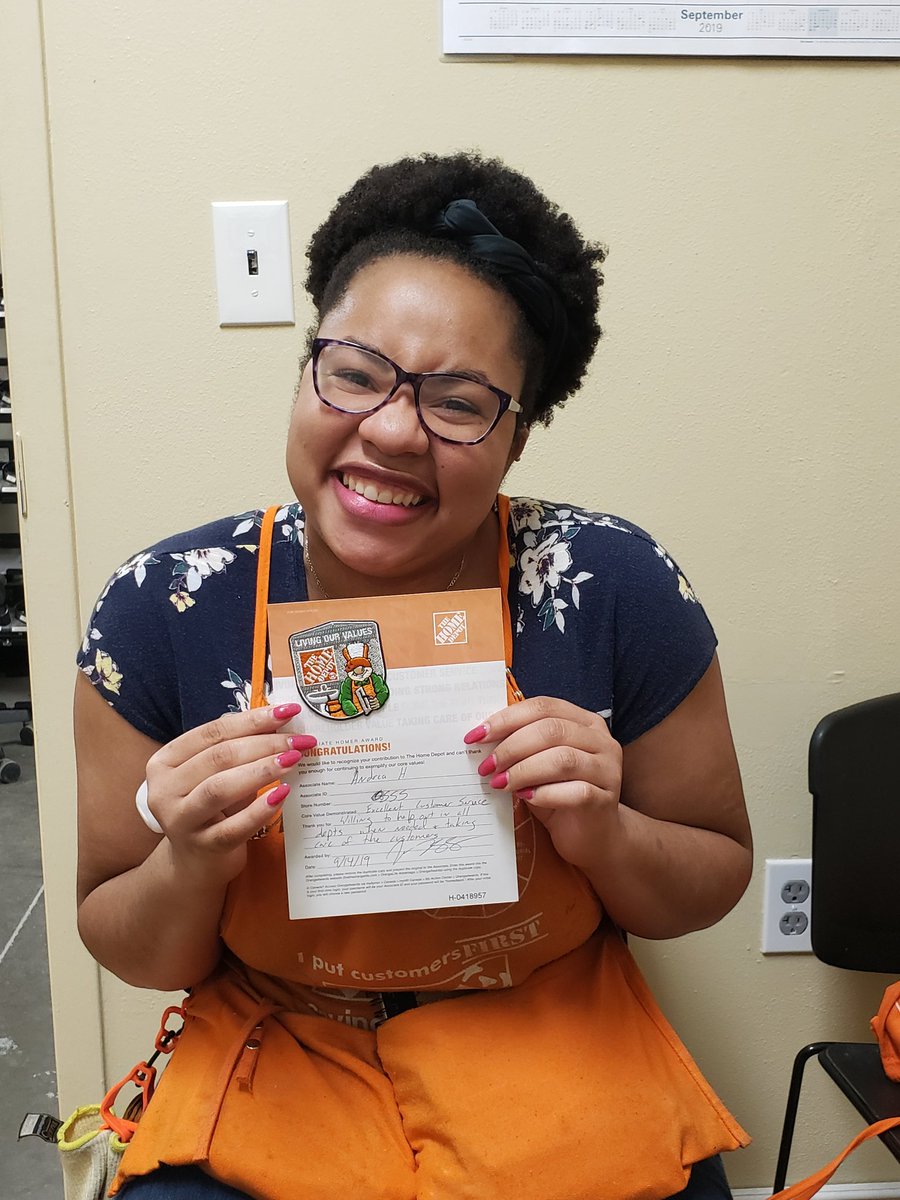 Great job Andrea for always willing to help out in any department. Your energy and excitement is second to none. Keep up the great work.