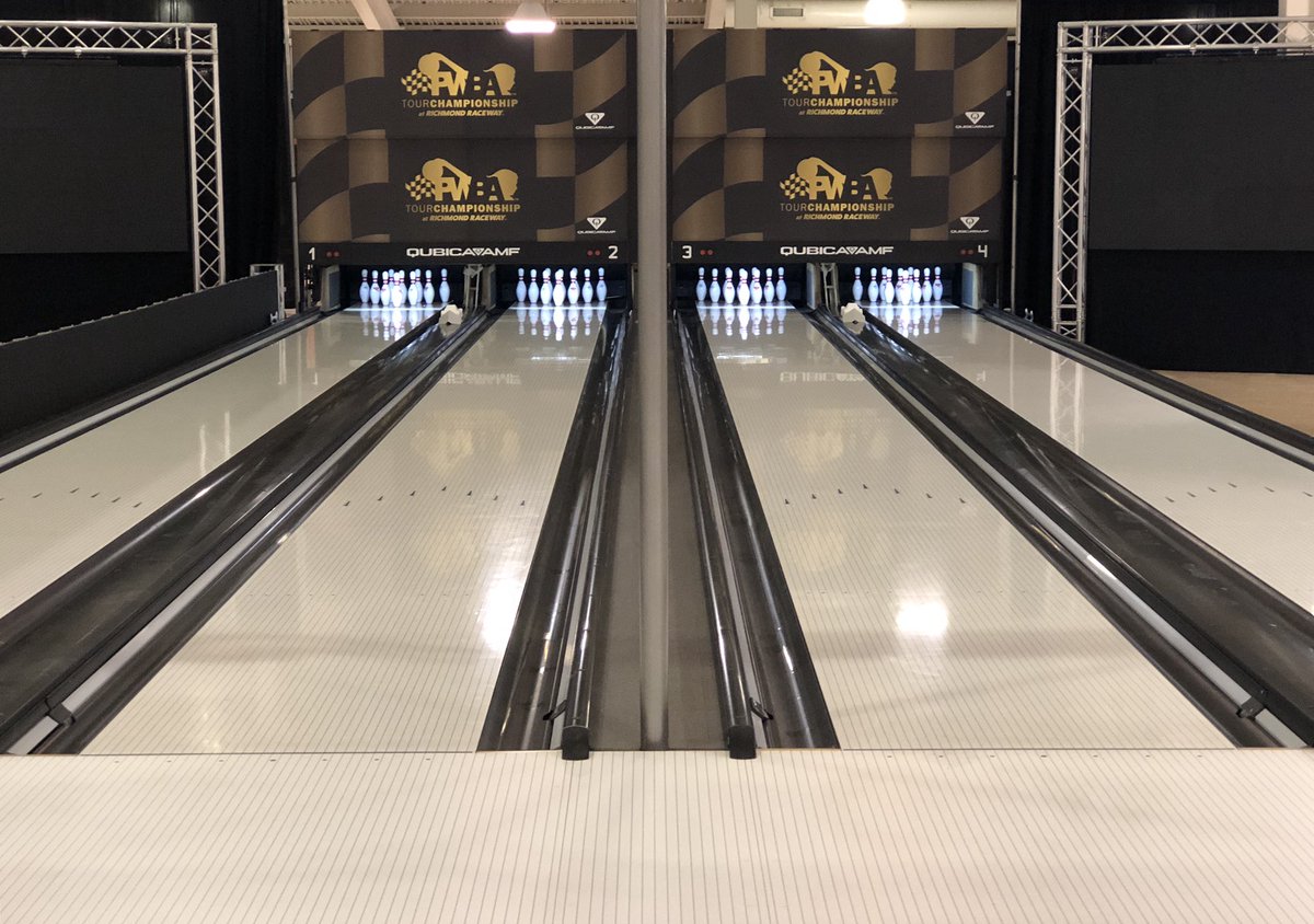 Let’s take a first look inside the Old Dominion Building at <a href="/RichmondRaceway/">Richmond Raceway</a> for the 2019 PWBA Tour Championship! Thanks to <a href="/qubicaamf/">QubicaAMF Worldwide</a> for the awesome install!

#PWBATour #BowlFearless