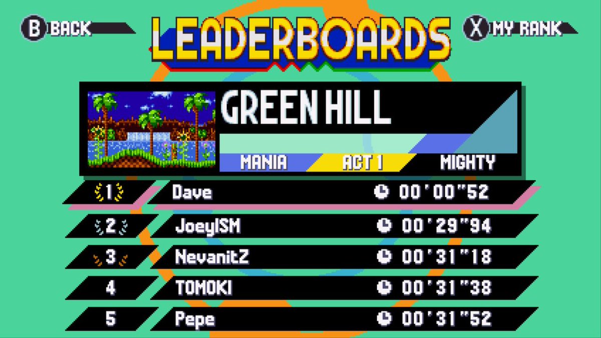 OpsateX's tweet image. alright who hacked Sonic Mania  #NintendoSwitch