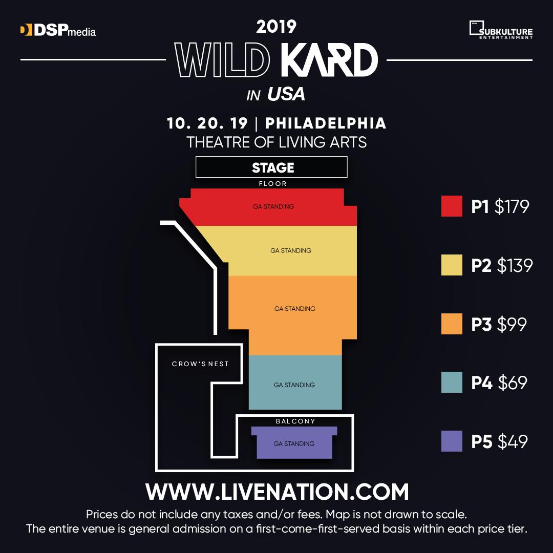 Theatre Of Living Arts Seating Chart