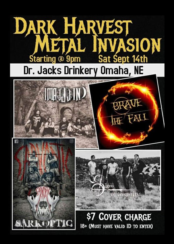 brave_the_fall's tweet photo. Tonight @DrJacksDrinkery 9pm $7 https://t.co/3El667AEbE
