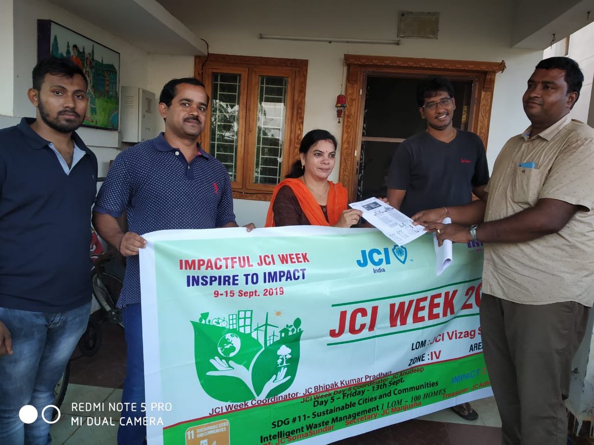 JciSteel's tweet photo. #JCIVizagSteelCity Celebrated  #JCIWeek Day-5 #SDG11SustainableCitiesandCommunities  in Porteco Gated community, near paravada #Vizag #Visakhapatnam #Ukkunagaram #Zone4JCIindia #JCI #JCIindia https://t.co/Bhk8Htm03w