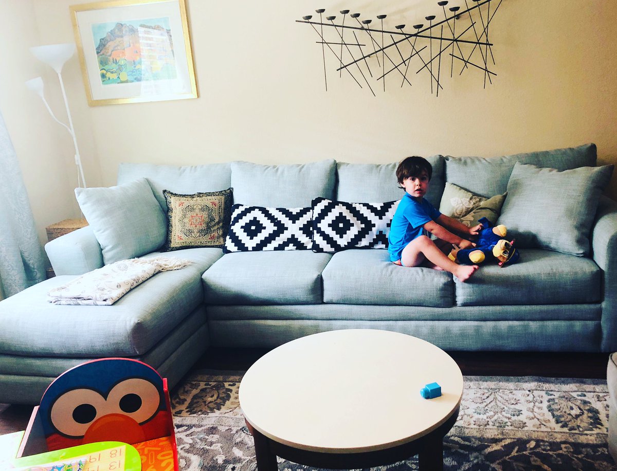 New couch is Gus approved ✅
#momlife #thriftstorefinds #thriftlife #secondhandfinds