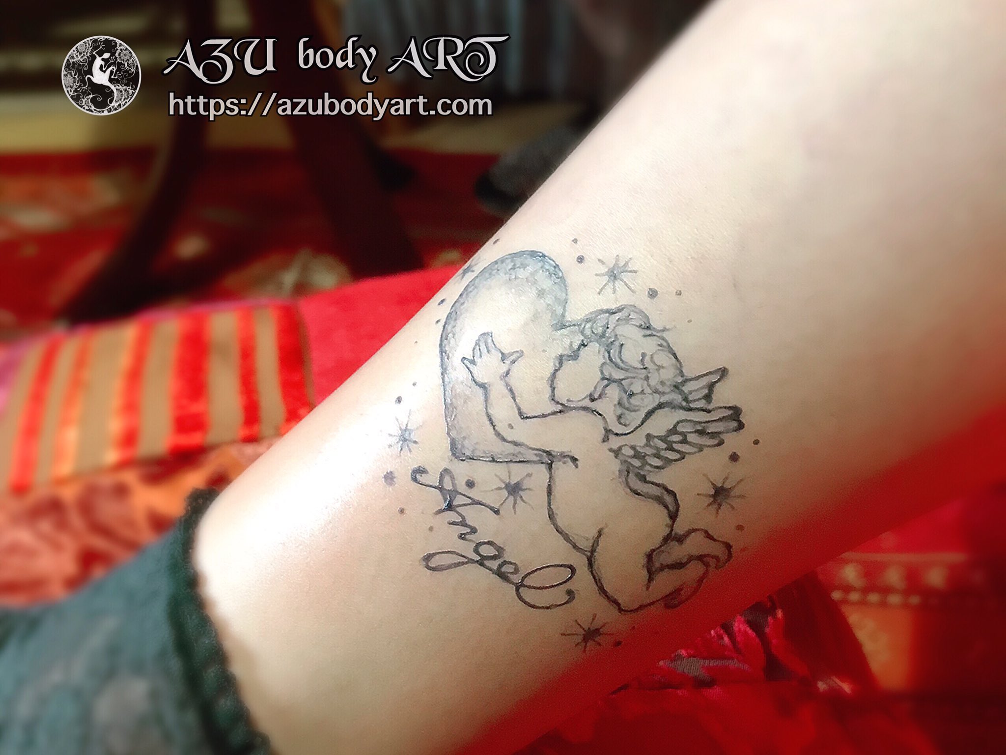 メヘンディ・アート AZU body art ☆ ジャグアタトゥー大阪 on X: 