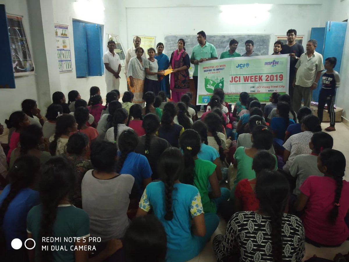 JciSteel's tweet photo. #JCIVizagSteelCity Celebrated  #JCIWeek Day-6 #SDG6CleanWaterandsanitation  in AP State welfare hostels for girls &amp; boys, Paravada #Vizag #Visakhapatnam #Ukkunagaram #Zone4JCIindia #JCI #JCIindia https://t.co/HVbRCuekSB
