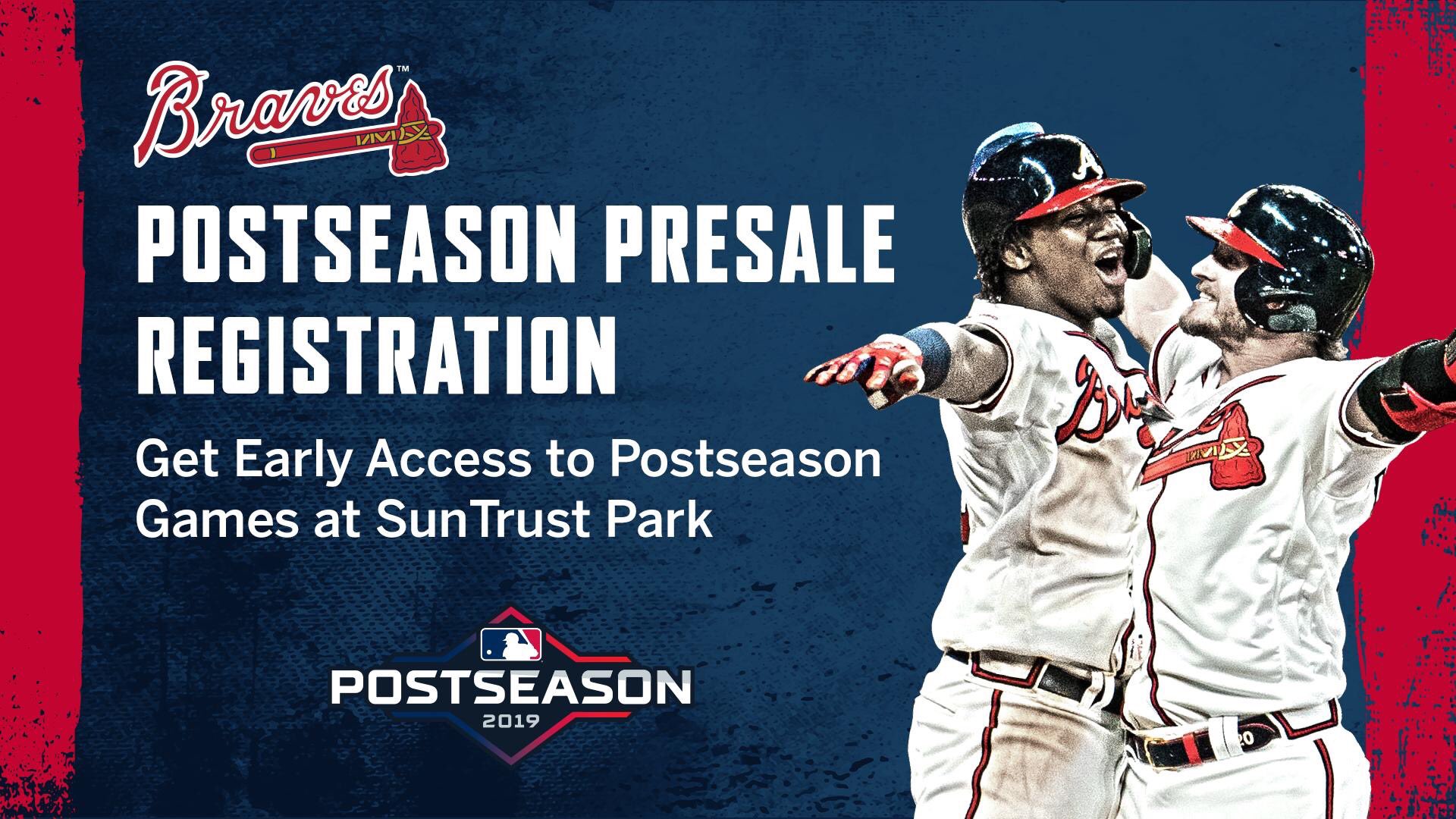 Atlanta Braves on Twitter "Be here in October! Complete the Verified