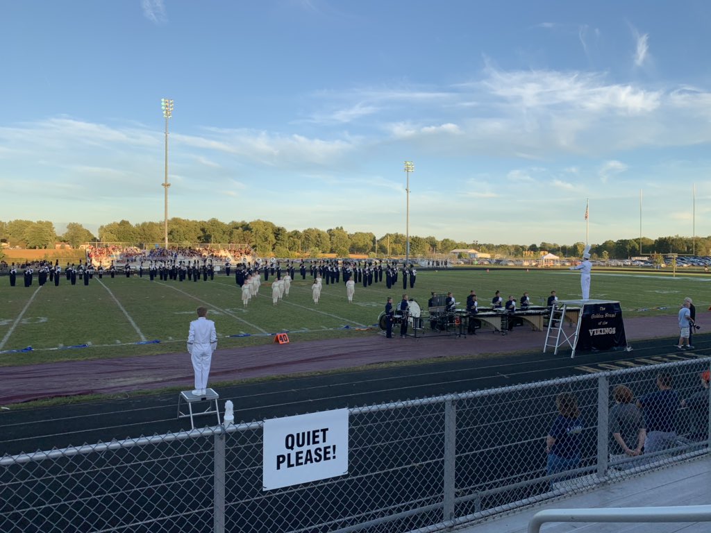 cpbookworm's tweet photo. Wonderful show by the #Goldensound2k19 today at Licking Heights! https://t.co/b5KxCg0Yer