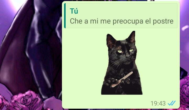 Espero que no sean de la clase de amigos que te clava el visto porque a nadie le interesa el postre de la juntada