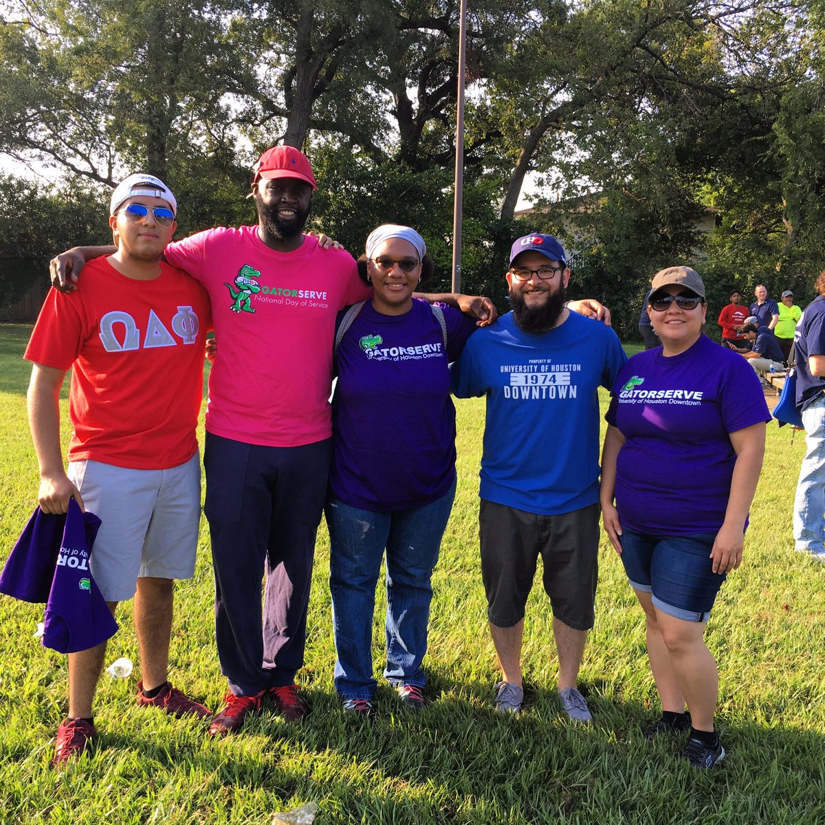 UHDesports's tweet photo. Shout out to everyone who participated in todayβs GatorServe Day service event. #community #service #gatorsengaged #gatorserve #UHDgators #communityservice @uhdowntown @UHD_CCESL https://t.co/if2PaKRRUr