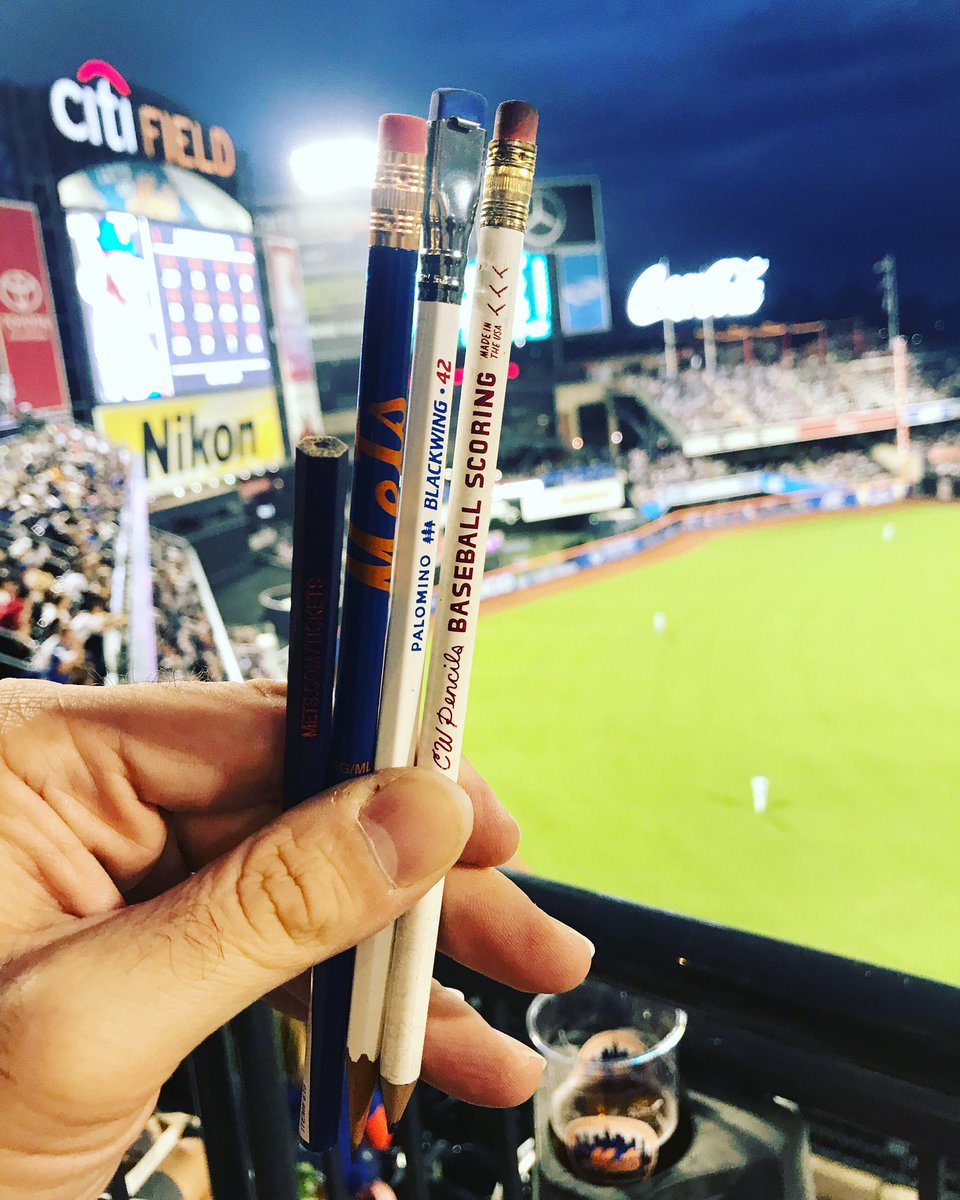 graphitecon's tweet photo. All the best baseball pencils from @Blackwing , @cwpencils, General Pencil Co, and @Mets ⚾️✏️ https://t.co/MoTY1g5eoR