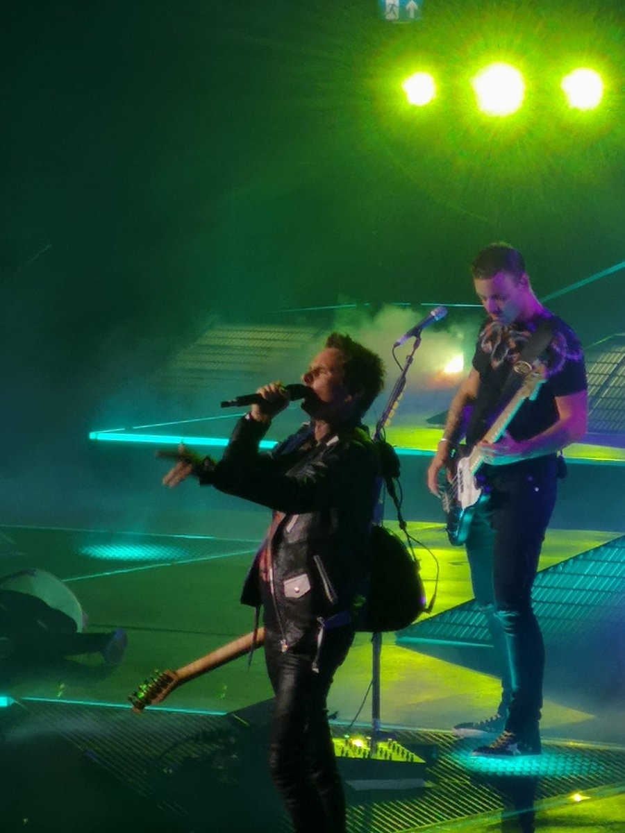 dehyki's tweet photo. 10 years seeing #muse. Best gig to date and fantastic seats @museband #O2ARENA #Simulationtheory #muselondon https://t.co/ZfPTvyC3WY