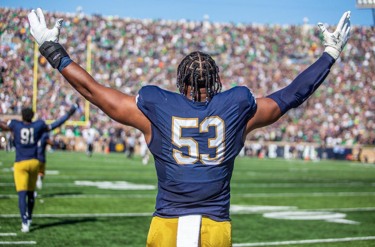 FightingIrish's tweet photo. Today was a good day.

#GoIrish https://t.co/U9pz890EeK