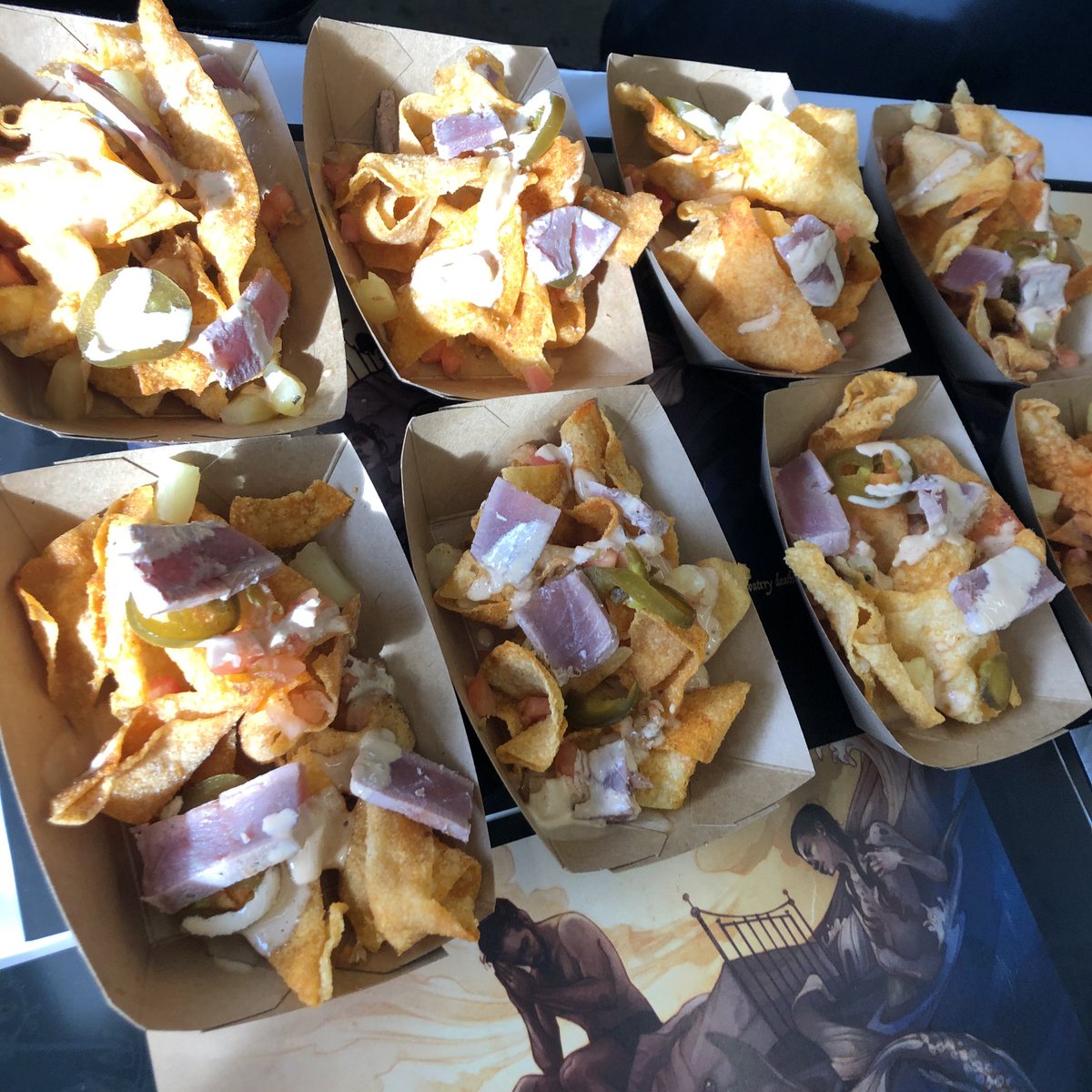 X929's tweet photo. Can you smell what @ABBEERFESTIVALS is cooking?? It’s dinner time at #mashingyyc Twitter won’t let me post them all!! Soo many great choices. #BonAppetit (that’s French for get it while it’s hot - maybe) 😋 https://t.co/wXVTv5SUdW