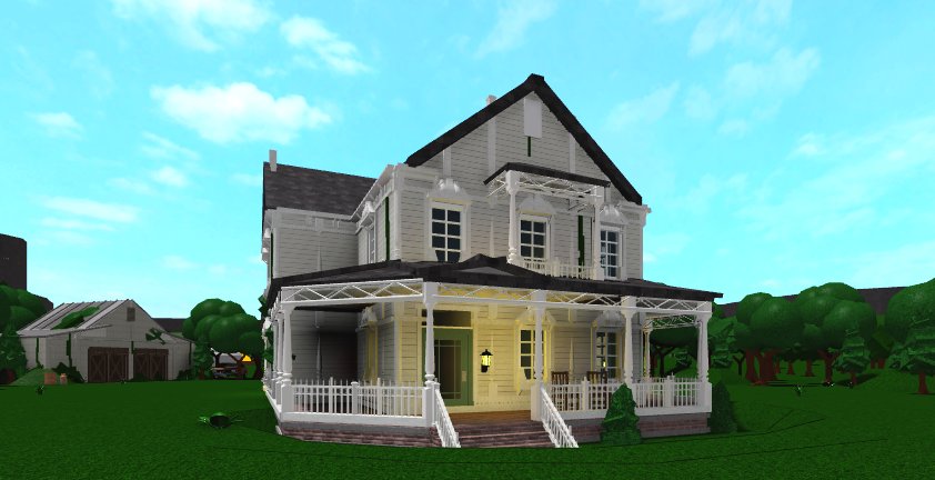 Thunzz Pa Twitter Here It Is My Strongly Delayed 1885 Farmhouse It Features A Large Property Along With A Ran Down Barn Anyway Hope You Enjoy Bloxburgnews Rbx Coeptus Froggyhopz Rblx Https T Co H5jxhcfvi0 - roblox roville property codes