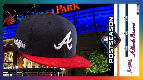 braves postseason hat