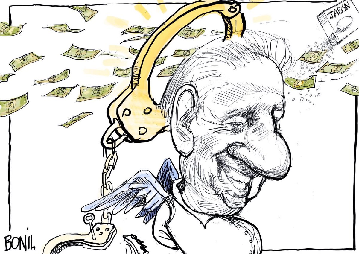 La pena de 10 años fue cambiada a 6; y en realidad solo estuvo 6 meses tras las rejas y no ha devuelto nada. Esto es justicia?