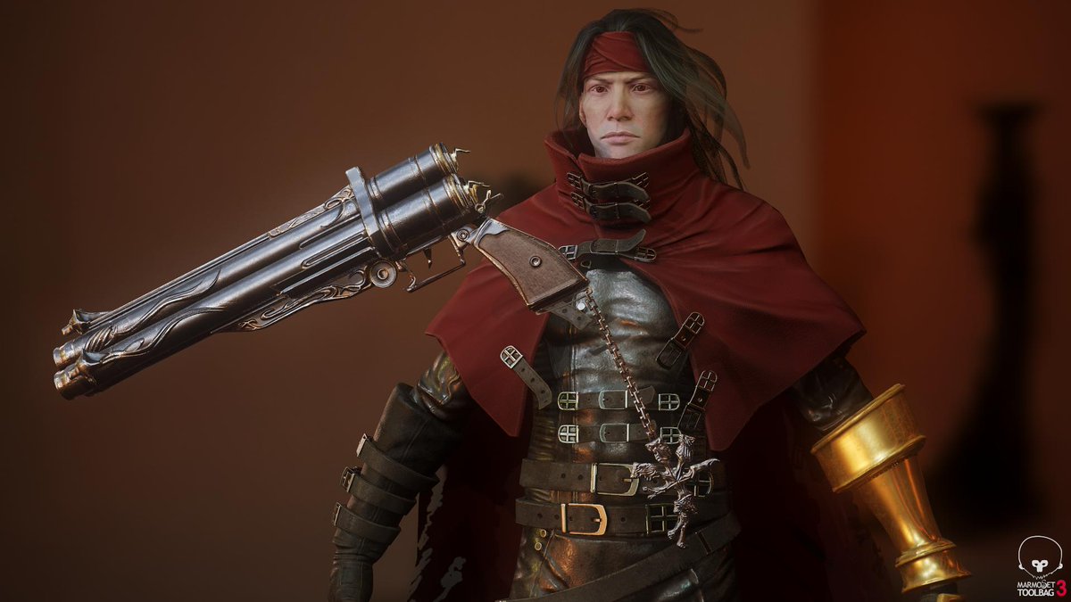 BentoRibeiro16's tweet photo. It was a great learning for me to participate in my first #retrogasm, I am very happy to have seen so many good works and many of them inspired me. Thanks to each one for the Feedback! #3D #characterdesign #gamedev #FinalFantasyVIIRemake #FF7Remake 
Cheers! https://t.co/hAhiEV35oF