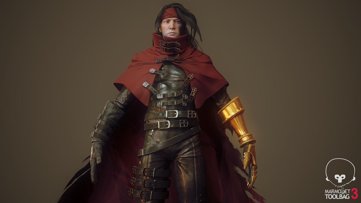 BentoRibeiro16's tweet photo. It was a great learning for me to participate in my first #retrogasm, I am very happy to have seen so many good works and many of them inspired me. Thanks to each one for the Feedback! #3D #characterdesign #gamedev #FinalFantasyVIIRemake #FF7Remake 
Cheers! https://t.co/hAhiEV35oF