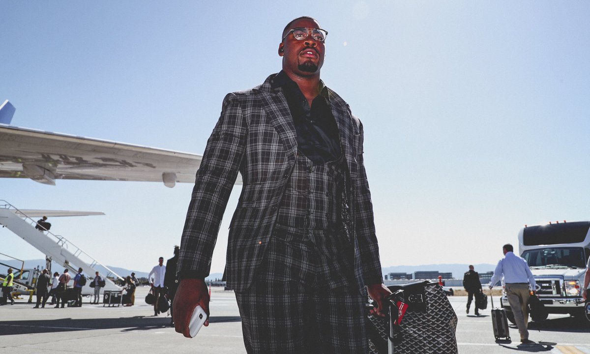 Chiefs's tweet photo. Boys came drippin’ today 😎 https://t.co/vIp52VVGdw