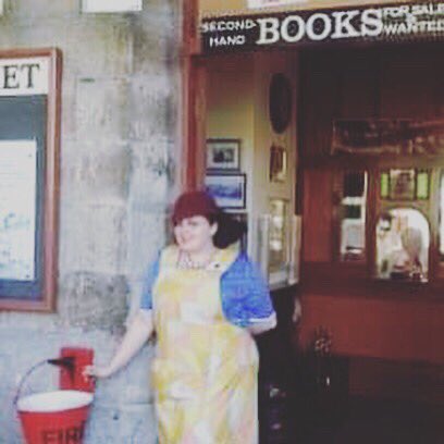 PashyPops's tweet photo. Thank you to the lovely people at Watchet for having us at the @WSomRailway today. We had a blast! @WatchetLIVEfest #reenacter #music #railway #1940sweekend #vintage #duo #singers #songwriters #giglife #england https://t.co/1IfMVAtkV8