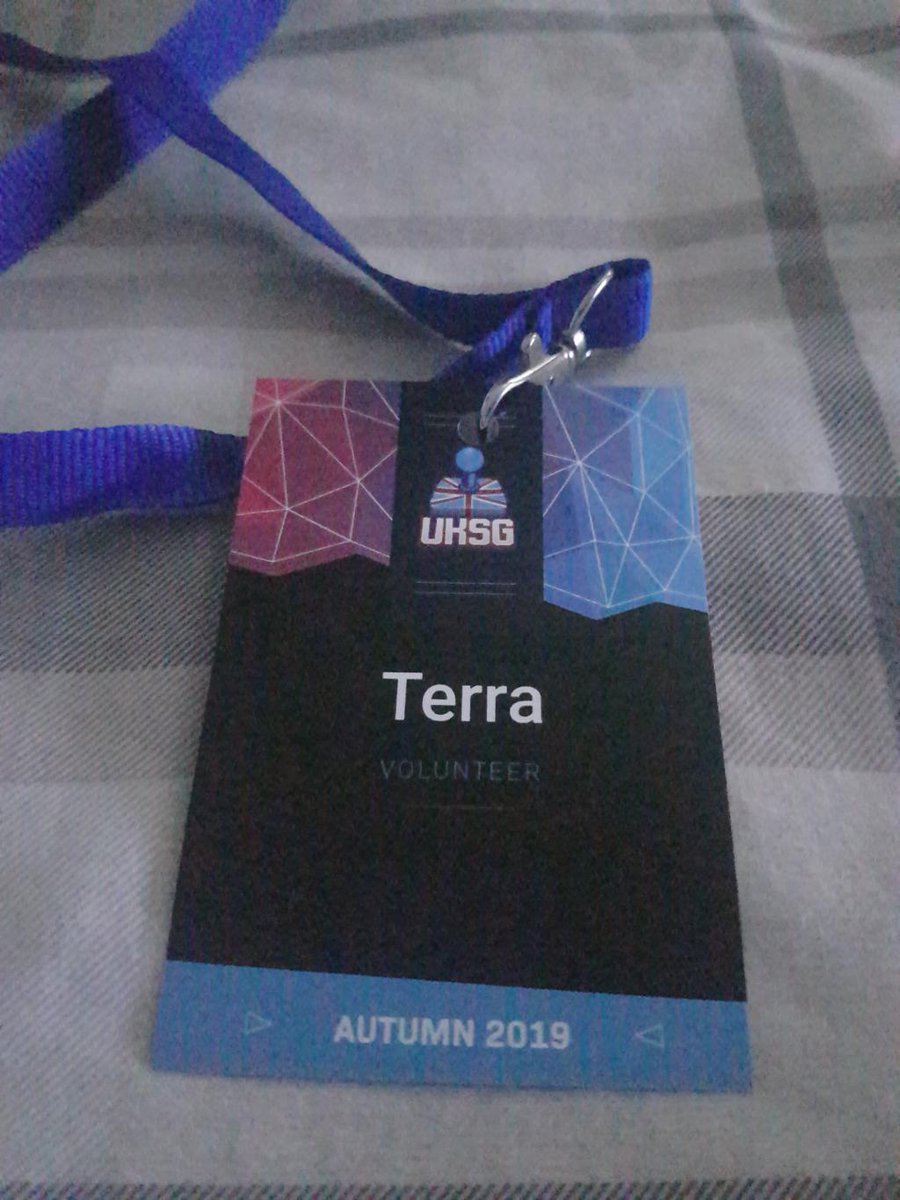 Terra2k6's tweet photo. Had a great time today helping out with stream tech at #UKSGautumn19 the event was really fun to attend and looking forward to next time! https://t.co/pnfWTFthQy