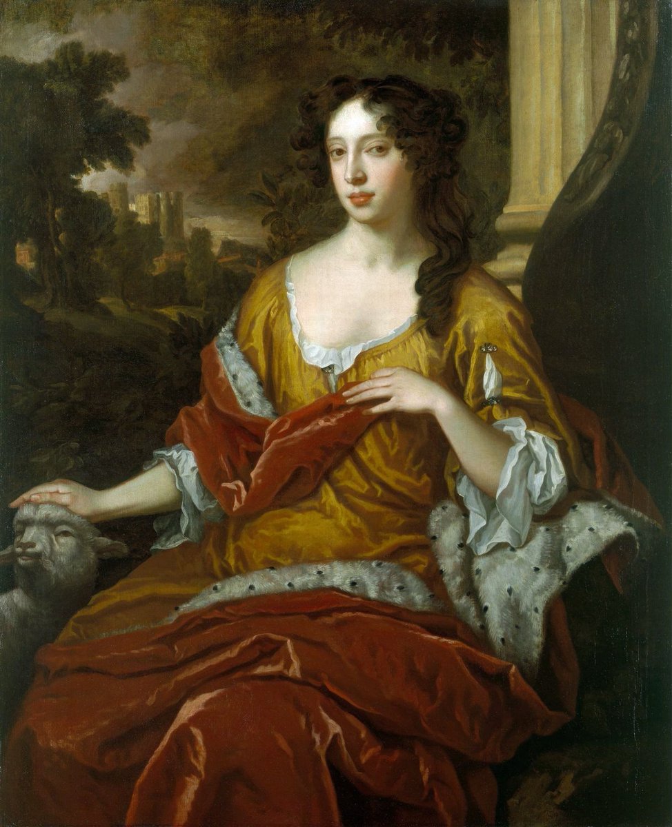 OldPortraiture's tweet photo. Born #OnThisDay in 1618: #Dutch-#English #Baroque #painter Peter #Lely (1618-80)
#Portrait of #MaryofModena (1658-1718), when Duchess of York, circa 1680
#PeterLely #EnglishArt #Portraiture #Stuart #MariadiModena
#BuckinghamPalace https://t.co/TZtNmmYNuB