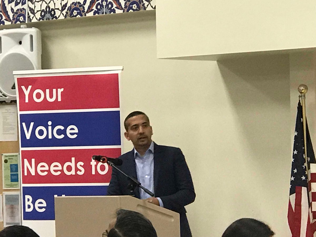 ⁦@EmgageActionPA⁩  Great speech by Emgage keynote speaker Mehdi Hassan..excited and empowered #muslimvote