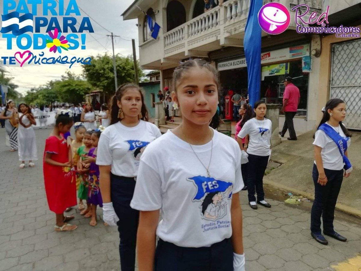 redcatarina's tweet photo. #PatriaParaTodos 🇳🇮 | Federación Estudiantes de Secundaria saluda el 163 aniversario de la Gloriosa Batalla de San Jacinto.
#TeAmoNicaragua
#SeptiembreVictorioso https://t.co/YwhWDAzg1K