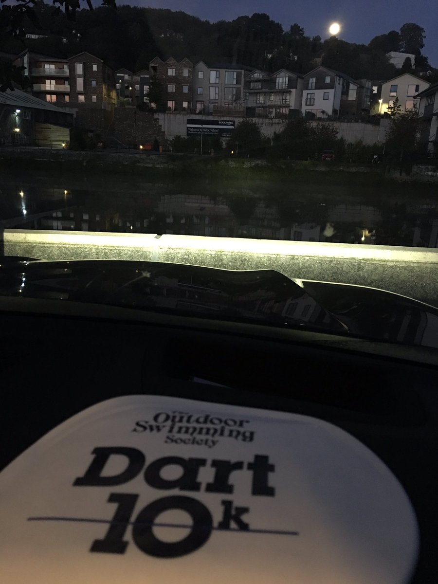 So the big swim challenge of the year is finally here! 10k down the river dart! Needless to say training has been poor the past month. So will power is going get me through this one!