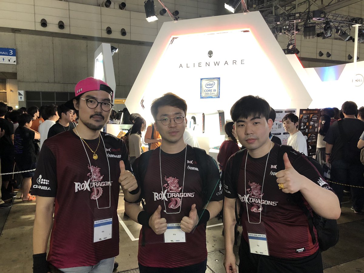東京ゲームショウ2019
デル/ #ALIENWARE ブースで開かれる
#YAMADACUP、この後15:30から🐲

ROX Dragons ⚔️ Team #YAMASA
🎥twitch.tv/alienware_jp
📺youtube.com/channel/UCo8T7…

#ROXGAMING #TGS2019