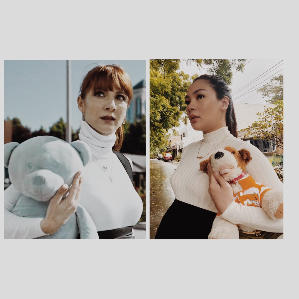 judysaril's tweet photo. If only I had bangs and a blue teddy bear 🤪 @lacasadepapel @LaCasaDePapelTV 

#moneyheist #lacasadepapel #LaCasaDePapel3 https://t.co/ipmiSWLFbY